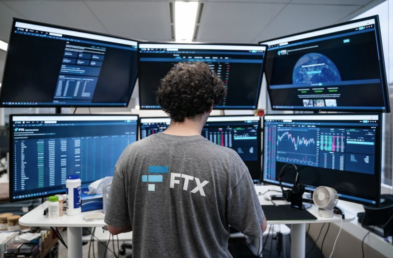 Sự sụp đổ của FTX làm chao đảo thị trường tiền mã hóa (Ảnh: WSJ)