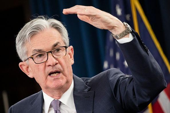 Chủ tịch Fed Jerome Powell cho rằng sẽ không có đợt giảm lãi suất nào trong năm tới (Ảnh: Bloomberg)