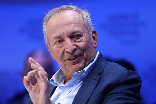 Nhà kinh tế học, cựu Bộ trưởng Tài chính Mỹ Larry Summers (Ảnh: Bloomberg)