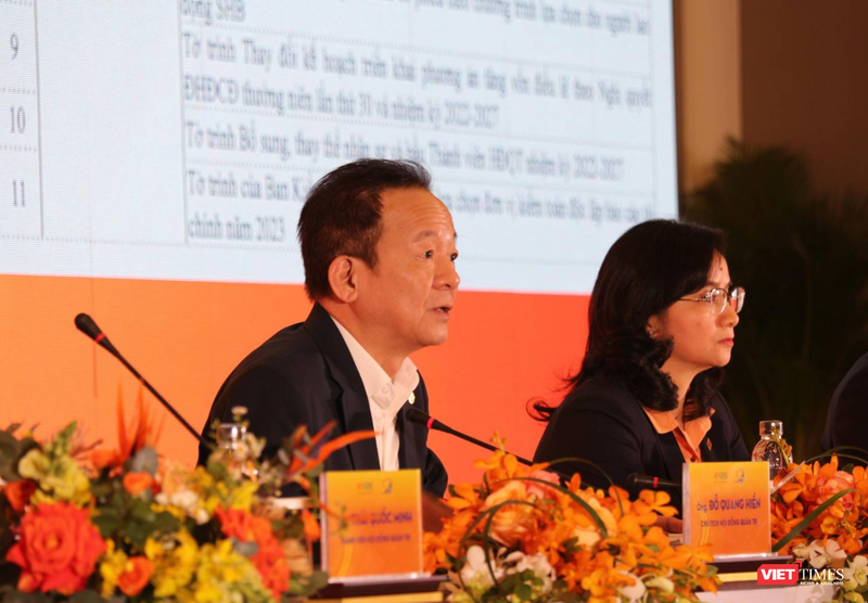 AGM 2023 của SHB: Cổ đông chiến lược sắp lộ diện, cân nhắc chia cổ tức bằng tiền tỉ lệ 5% ảnh 17