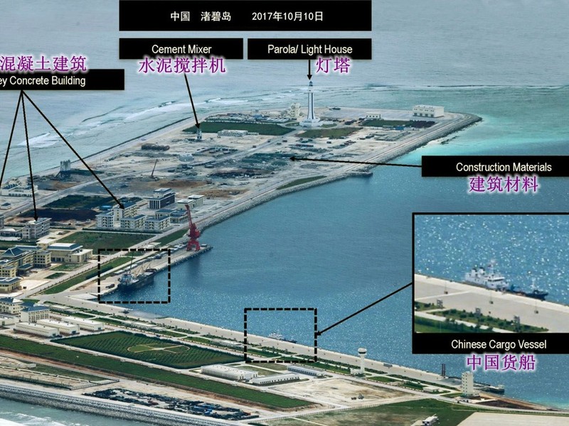 Trung Quốc đã ngang nhiên biến các hòn đảo nhân tạo mà họ bồi đắp trái phép ở Trường Sa thành các căn cứ quân sự tiền tiêu