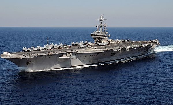 Tàu sân bay USS George H.W. Bush nơi diễn ra lễ tái lập Hạm đội 2 sẽ là một thành phần của hạm đội