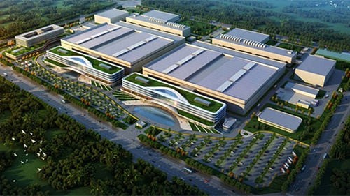 Nhà máy của Tân Hoa xây dựng ở Phúc Kiến