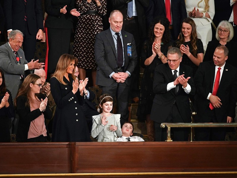 Chú bé Joshua Trump và bạn - những khách mời ít tuổi nhất được mời tham dự hội nghị