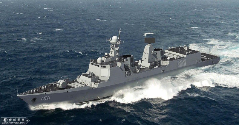 Tàu khu trục tên lửa lớp 055 trọng tải 13.200 tấn của Trung Quốc sẽ lần đầu tiên ra mắt công khai tại cuộc duyệt binh ngày 23.4.2019 tại vùng biển Thanh Đảo