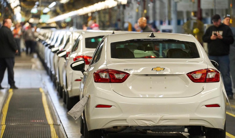 Hãng General Motors năm 2017 đã bán được số xe hơi trị giá 64 tỷ USD tại thị trường Trung Quốc trong khi chỉ bán được 40 tỷ USD sản phẩm ở Mỹ