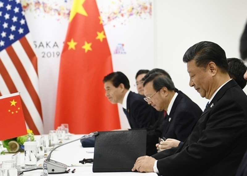 Đoàn Trung Quốc tại cuộc hội đàm Donald Trump - Tập Cận Bình