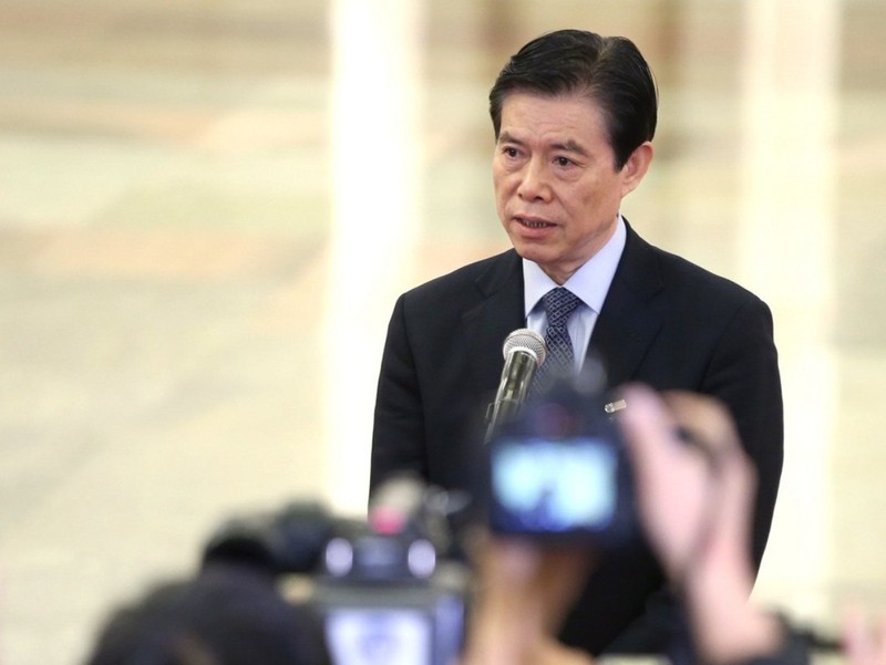 Bộ trưởng Thương mại Trung Quốc Trung Sơn là một nhân tố mới trong các vòng đàm phán tới đây