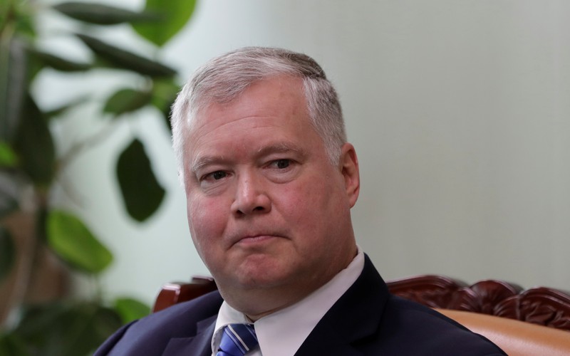 Đại diện đặc biệt của Mỹ về Triều Tiên Stephen Biegun, trưởng đoàn đàm phán của Mỹ Đại diện đặc biệt của Mỹ về Triều Tiên Stephen Biegun, trưởng đoàn đàm phán của Mỹ