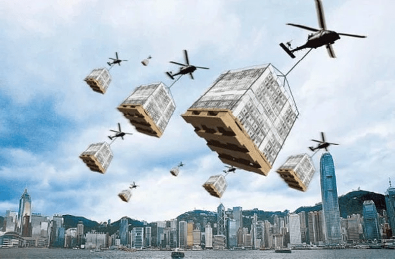 Tranh biếm về tình hình những người giàu có chuyển tài sản ra khỏi Hồng Kông Tranh biếm về tình hình những người giàu có chuyển tài sản ra khỏi Hồng Kông