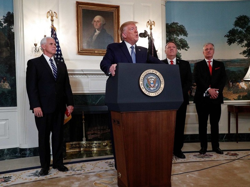 Ngày 23/10, Tổng thống Mỹ Donald Trump tuyên bố tại Nhà Trắng, việc Thổ Nhĩ Kỳ chấp nhận ngừng bắn ởmiền Bắc Syria là công lao của Mỹ