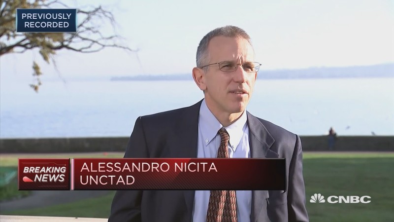 Nhà kinh tế Alessandro Nicita, tác giả của bản báo cáo về thương chiến Trung - Mỹ của UNCTAD.