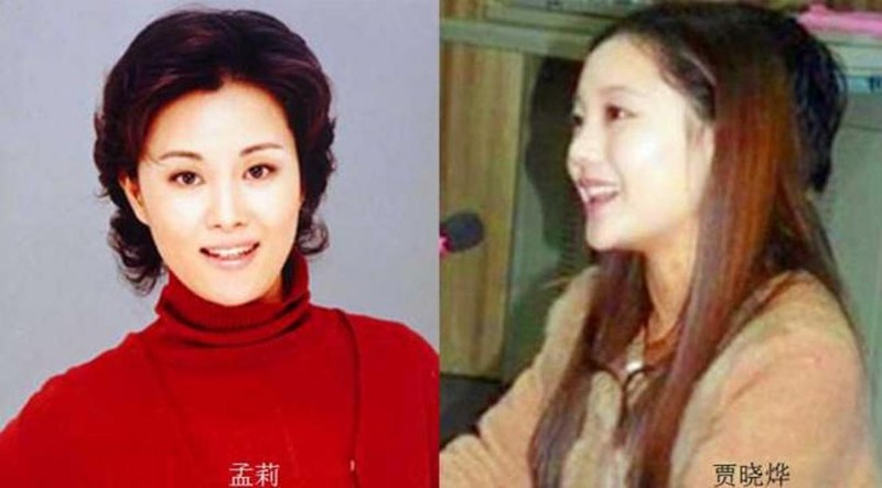 Mạnh Lợi (trái) và Giả Hiểu Diệp (phải), hai cô vợ trẻ của Trương Việt và Chu Vĩnh Khang . Mạnh Lợi (trái) và Giả Hiểu Diệp (phải), hai cô vợ trẻ của Trương Việt và Chu Vĩnh Khang .