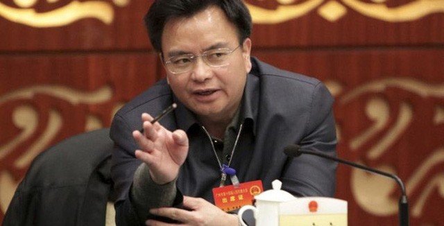Vạn Khánh Lương khi đang là Bí thư thành ủy Quảng Châu.