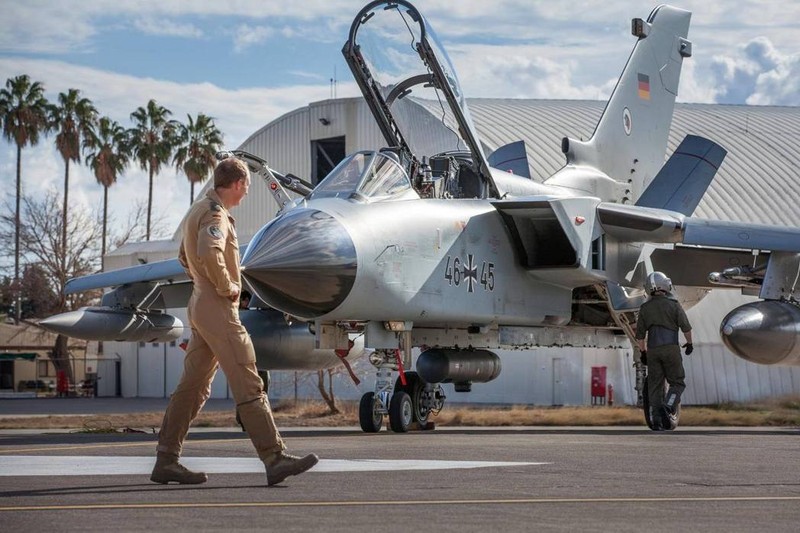 Máy bay của các nước trong khối NATO tại căn cứ Kürecik.