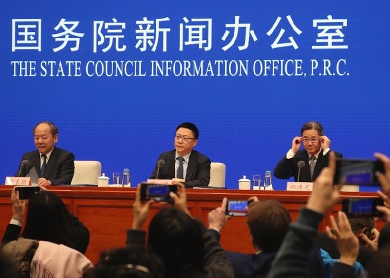 Khuya ngày 13/12, Văn thòng thông tin Quốc Vụ viện tổ chức họp báo, nhấn mạnh hai bên có đi có lại và nhượng bộ lẫn nhau trong việc đạt được nhất trí về văn bản hiệp định.