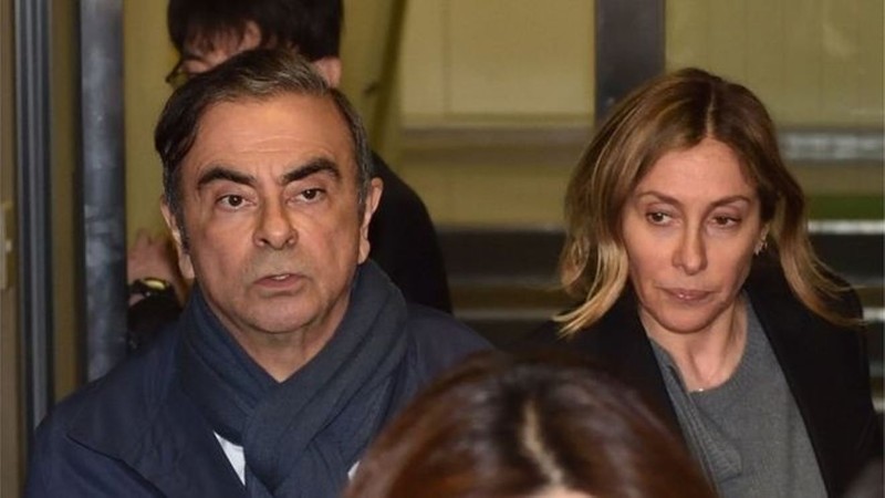 Ông Carlos Ghosn và vợ, Carole, người được cho là đóng vai trò quan trọng trong vụ đào thoát (Ảnh: Getty) Ông Carlos Ghosn và vợ, Carole, người được cho là đóng vai trò quan trọng trong vụ đào thoát (Ảnh: Getty)