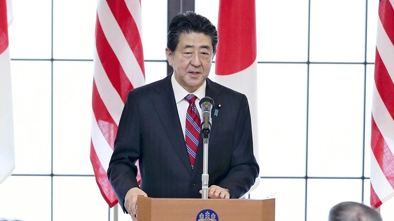 Ngày 20/1, Thủ tướng Nhật Shinzo Abe tuyên bố Nhật Bản sẽ thành lập một lực lượng phòng thủ không gian với sự giúp đỡ của Mỹ (Ảnh: Đa Chiều)