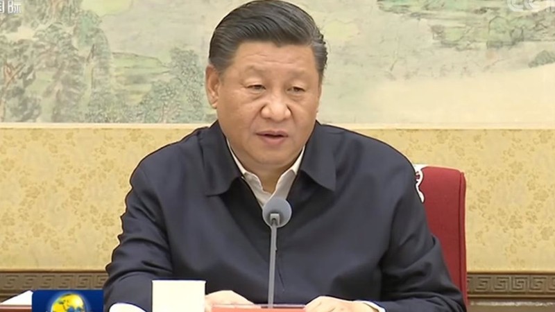 Ông Tập Cận Bình chỉ đạo quân đội tham gia phòng chống và kiểm soát dịch bệnh cho thấy tình hình dịch bệnh vẫn rất gay cấn, phức tạp (Ảnh: Đa Chiều)