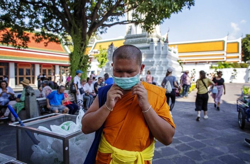 Thái Lan đã có 48 người nhiễm COVID-19, 1 người tử vong (Ảnh: UDN).