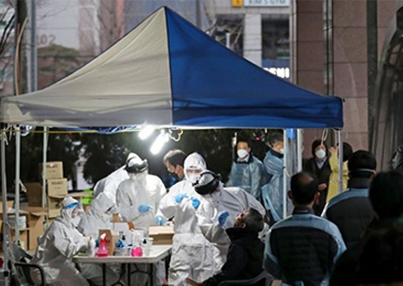 Số người bị nhiễm COVID-19 ở Hàn Quốc đã là 7.775 (Ảnh Guancha). Số người bị nhiễm COVID-19 ở Hàn Quốc đã là 7.775 (Ảnh Guancha).