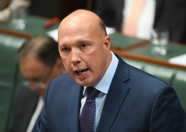 Bộ trưởng Nội vụ Australia Dutton đã bị nhiễm bệnh COVID-19 (Ảnh: Getty).