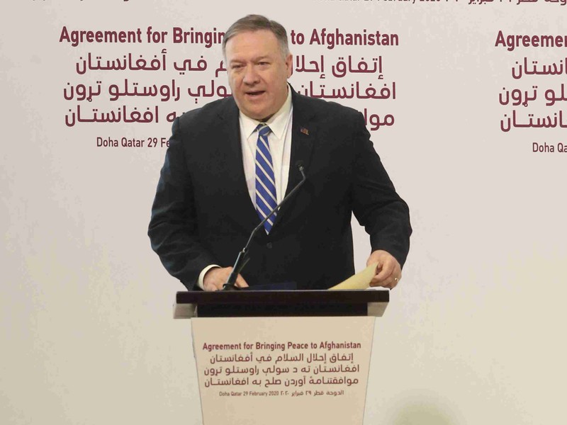 Ngoại trưởng Mỹ Mike Pompeo, người nhiều lần cho rằng virus Corona mới có nguồn gốc Trung Quốc (Ảnh:AP). Ngoại trưởng Mỹ Mike Pompeo, người nhiều lần cho rằng virus Corona mới có nguồn gốc Trung Quốc (Ảnh:AP).