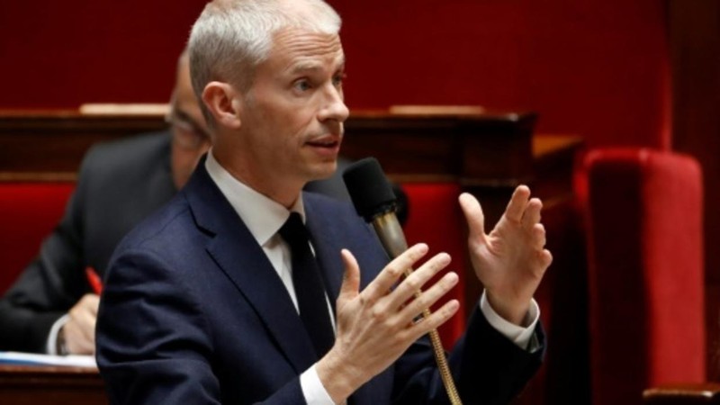 Bộ trưởng Văn hóa Pháp Franck Riester cũng đã bị nhiễm COVID-19 (Ảnh: AFP).