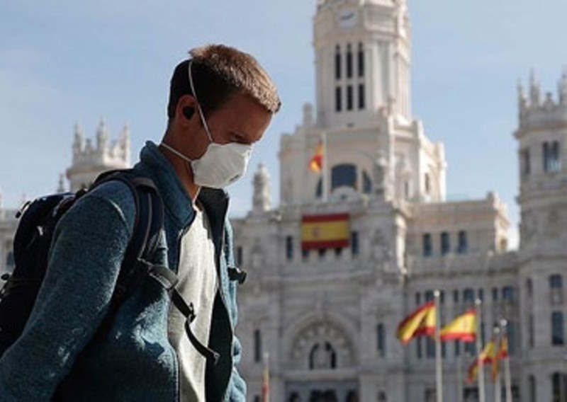 Số người bị bệnh ở Tây Ban Nha hiện đã đứng thứ ba thế giới (Ảnh: Guancha).