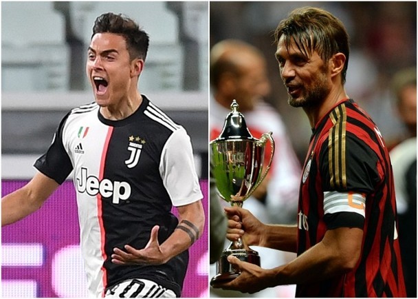 Paulo Dybana (trái) và Paolo Maldini đều đã bị dính COVID-19 (Ảnh: Getty). Paulo Dybana (trái) và Paolo Maldini đều đã bị dính COVID-19 (Ảnh: Getty).