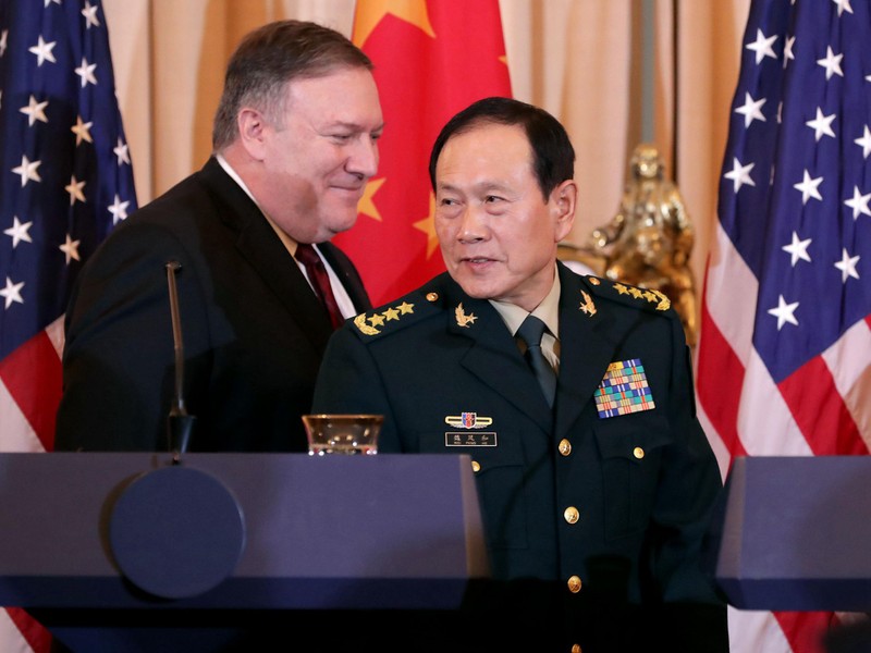 Mỹ và Trung Quốc là đối thủ thực sự của nhau trong vấn đề Đài Loan (Ảnh: Getty)