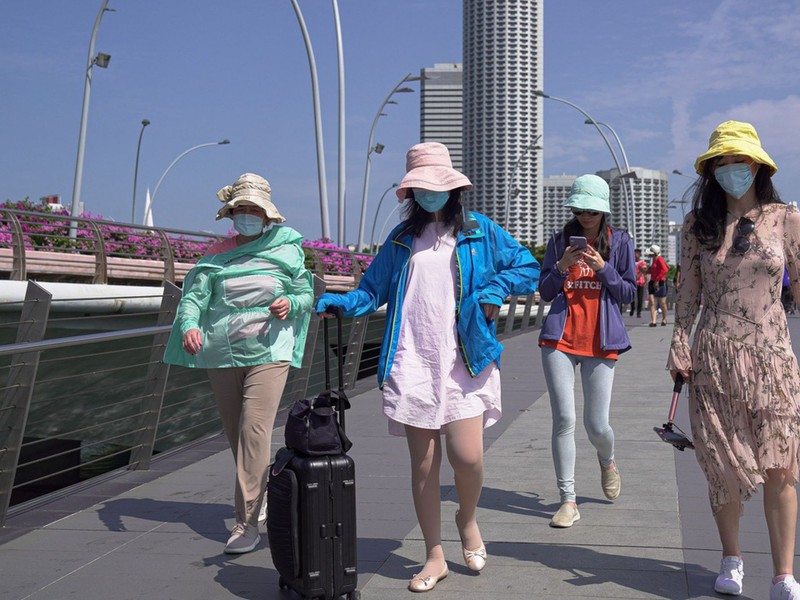 Sau ngày 23/3, "Thiên đường du lịch" Singapore đã bị đóng cửa (Ảnh: Getty).