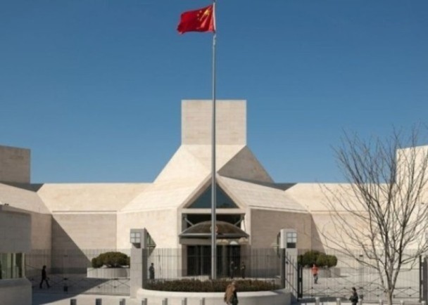 Lãnh sự quán Trung Quốc ở Houston bị Mỹ yêu cầu đóng cửa trước 16 giờ chiều ngày 24/7. (Ảnh: Đông Phương).