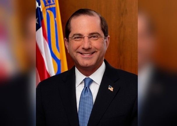 Ông Alex Azar, Bộ trưởng Y tế và Dịch vụ công cộng Mỹ (Ảnh: Đông Phương).