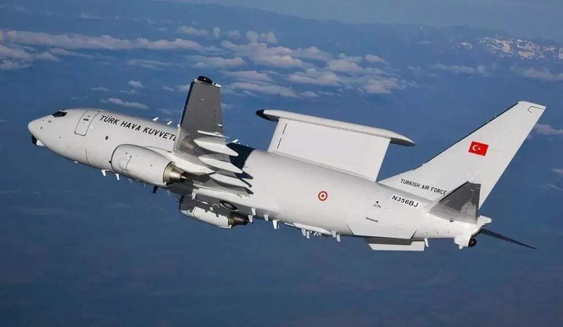 Máy bay báo động sớm của Thổ Nhĩ Kỳ đã hoạt động trợ giúp Azerbaijan (Ảnh: Sohu).