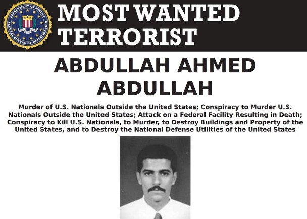 Lệnh truy nã Abdulla của FBI (Ảnh: Dongfang).