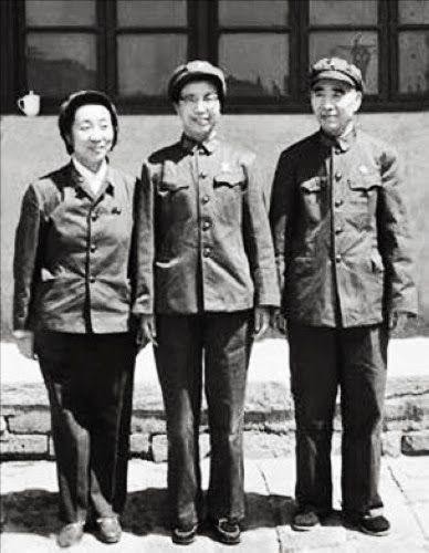 Lâm Bưu, Giang Thanh và Diệp Quần (Ảnh: kanlishi).