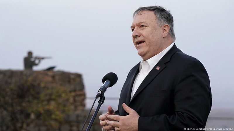 Từ khi ông Mike Pompeo giữ chức Ngoại trưởng năm 2008, cô lập Trung Quốc đã trở thành mục tiêu của Bộ Ngoại giao Mỹ (Ảnh: Deutsche Welle)