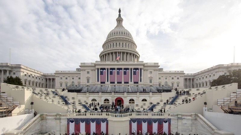 Mọi công tác chuẩn bị cho Lễ nhậm chức đã hoàn tất (Ảnh: AP). Mọi công tác chuẩn bị cho Lễ nhậm chức đã hoàn tất (Ảnh: AP).