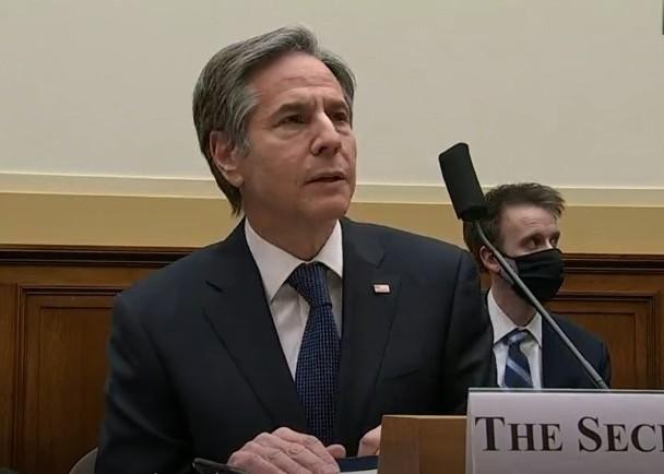Điều trần trước Hạ viện hôm 10/3, ông Antony Blinken khẳng định sẽ hành động trước việc xâm phạm nhân quyền ở Hồng Kông (Ảnh: Đông Phương).