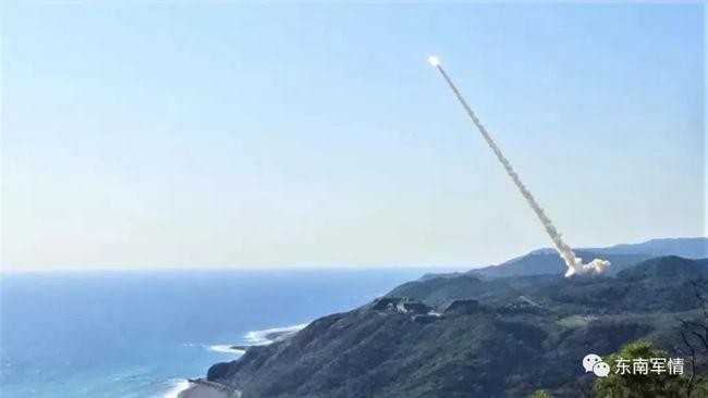 Tên lửa phòng không tầm xa Thiên Cung-3 được tăng tầm phóng thử hôm 15/1 (Ảnh: 163.com).