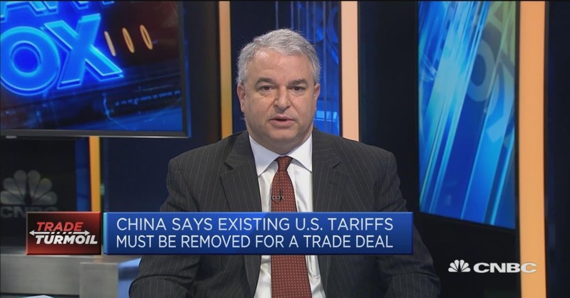 Ông David Firestein, Giám đốc Quỹ Quan hệ Mỹ - Trung (Ảnh: CNBC).