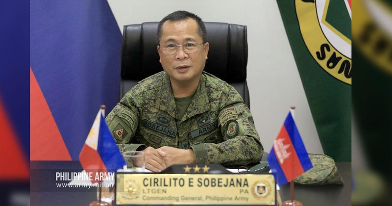 Tướng Cirilito Sobejana, Tổng Tham mưu trưởng quân đội Philippines (Ảnh: newsfort).