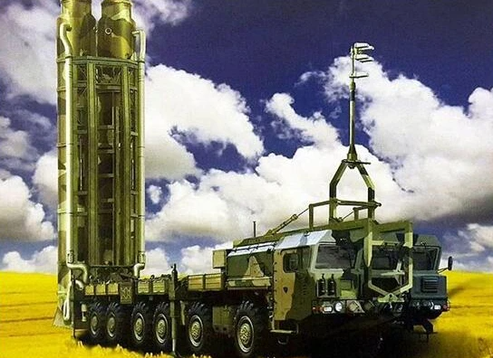 Hệ thống S-500 trong tư thế chuẩn bị phóng đạn (Ảnh: AACo.).