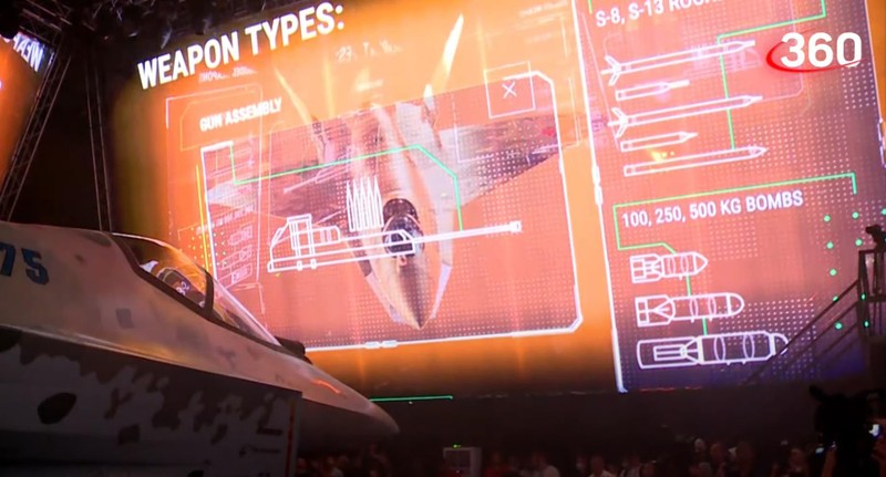 Các loại vũ khí treo bên ngoài của "Checkmate" (Ảnh: Sina). Các loại vũ khí treo bên ngoài của "Checkmate" (Ảnh: Sina).