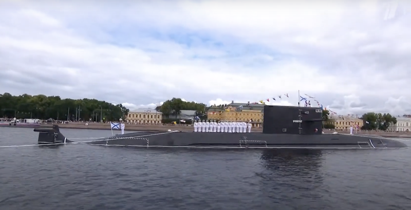 Tàu ngầm Type 677 "Kronstadt" (Ảnh: guancha).