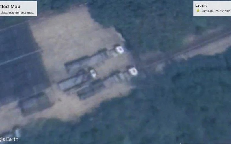 Ảnh vệ tinh chụp một trận địa HF-2E (Ảnh: strategy.style).