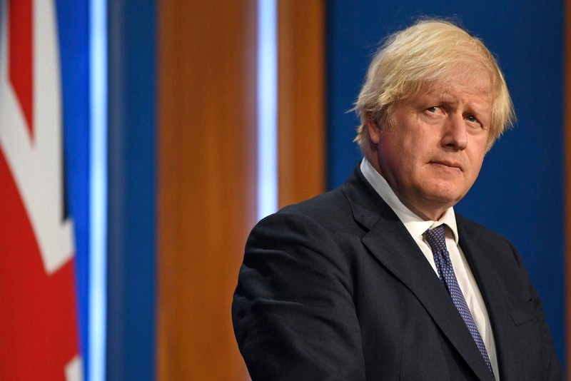 Thủ tướng Anh Boris Johnson kêu gọi các nước không công nhận Taliban (Ảnh: Dwnews).