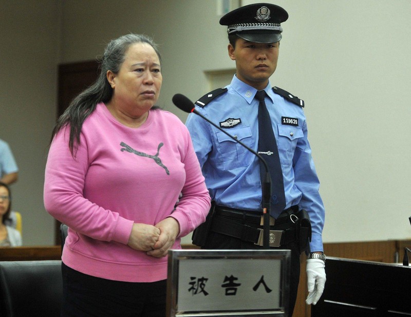 Đinh Thư Miêu, người tình, kẻ liên quan trực tiếp đến việc Lưu Chí Quân bị xét xử (Ảnh : Dwnews).