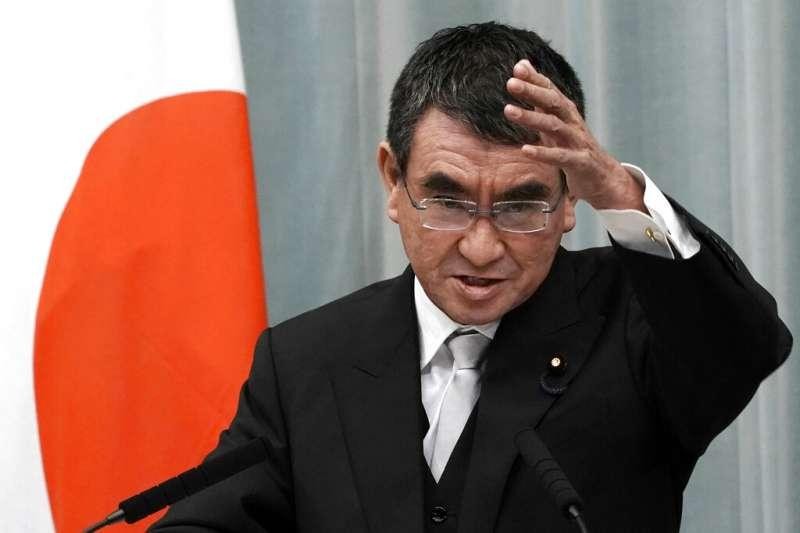 Ông Taro Kono, cựu Bộ trưởng Ngoại giao và Quốc phòng Nhật, ứng cử viên chức Chủ tịch Đảng Dân chủ Tự do tới đây (Ảnh: Storm).